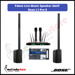 Paket Live Music Speaker Aktif Bose L1Pro 8